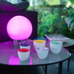 LED-Dekokugel Globe Mit RGBW-Farbwechsel, Weiß -Heimbeleuchtung 10000464 5