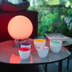 LED-Dekokugel Globe Mit RGBW-Farbwechsel, Weiß -Heimbeleuchtung 10000464 6