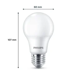 Philips LED-Lampe E27 4,9W 470lm 2.700K Matt 6er -Heimbeleuchtung 10004537 2