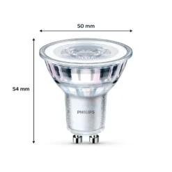 Philips LED-Lampe GU10 3,5W 275lm 840 Klar 36° 6er -Heimbeleuchtung 10004564 2