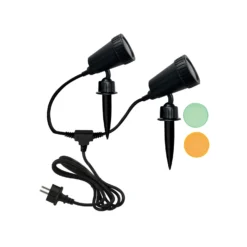 ELC Marleska LED-Erdspießstrahler, 2 Stück