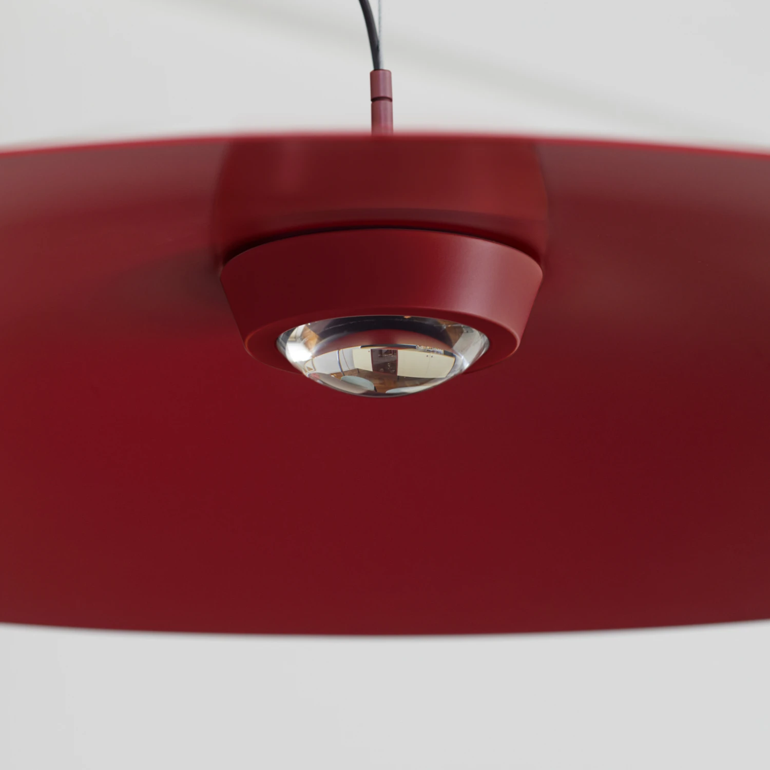 Luceplan Koinè LED-Hängeleuchte 927 Ø110cm Rot 2 Luceplan Koinè LED-Hängeleuchte 927 Ø110cm Rot – Bild 2