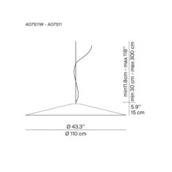 Luceplan Koinè LED-Hängeleuchte 927 Ø110cm Rot 9 Luceplan Koinè LED-Hängeleuchte 927 Ø110cm Rot -Heimbeleuchtung 10010323 4