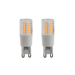 Arcchio LED-Stiftsockellampe G9 4,5W 2.700K 2er