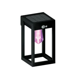 Calex Smart Outdoor Solar Lantern, Sensor, RGBW