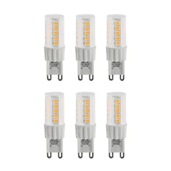 Arcchio LED-Stiftsockellampe G9 3,5W 830 6er-Set