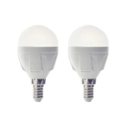 LED-Tropfenlampe E14 4,9W 830 470 Lumen 2er-Set