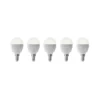 LED-Tropfenlampe E14 4,9W 830 470 Lumen 5er-Set