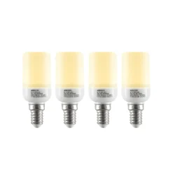Arcchio LED-Röhrenlampe E14 3W 3.000K 4er-Set