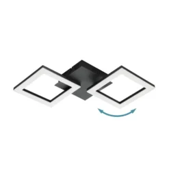 EGLO Connect Paranday-Z LED-Deckenlampe 2-flg 47cm -Heimbeleuchtung 10012569 7