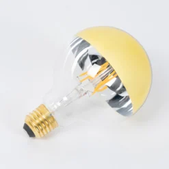 Lucande E27 3,8W LED-Kopfspiegellampe G95, 2700K Gold 5er -Heimbeleuchtung 10012609 4
