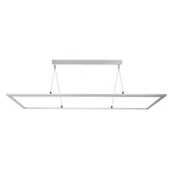 LED-Hängeleuchte 3422 Eckig, Dip-Switch, Aluminium -Heimbeleuchtung 10012643 3