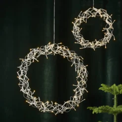 LED-Kranz Curly, Warmweiß, Ø 30 Cm -Heimbeleuchtung 10012712 3