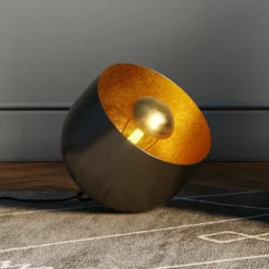 KARE Apollon Bodenleuchte, Schwarz, Ø 28 Cm