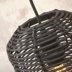 GOOD & MOJO Tanami Hängeleuchte, 18x35cm, Schwarz -Heimbeleuchtung 10016747 4