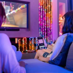 Twinkly Candies Herzen Bluetooth WLAN RGB Grün 12m -Heimbeleuchtung 10018786 6