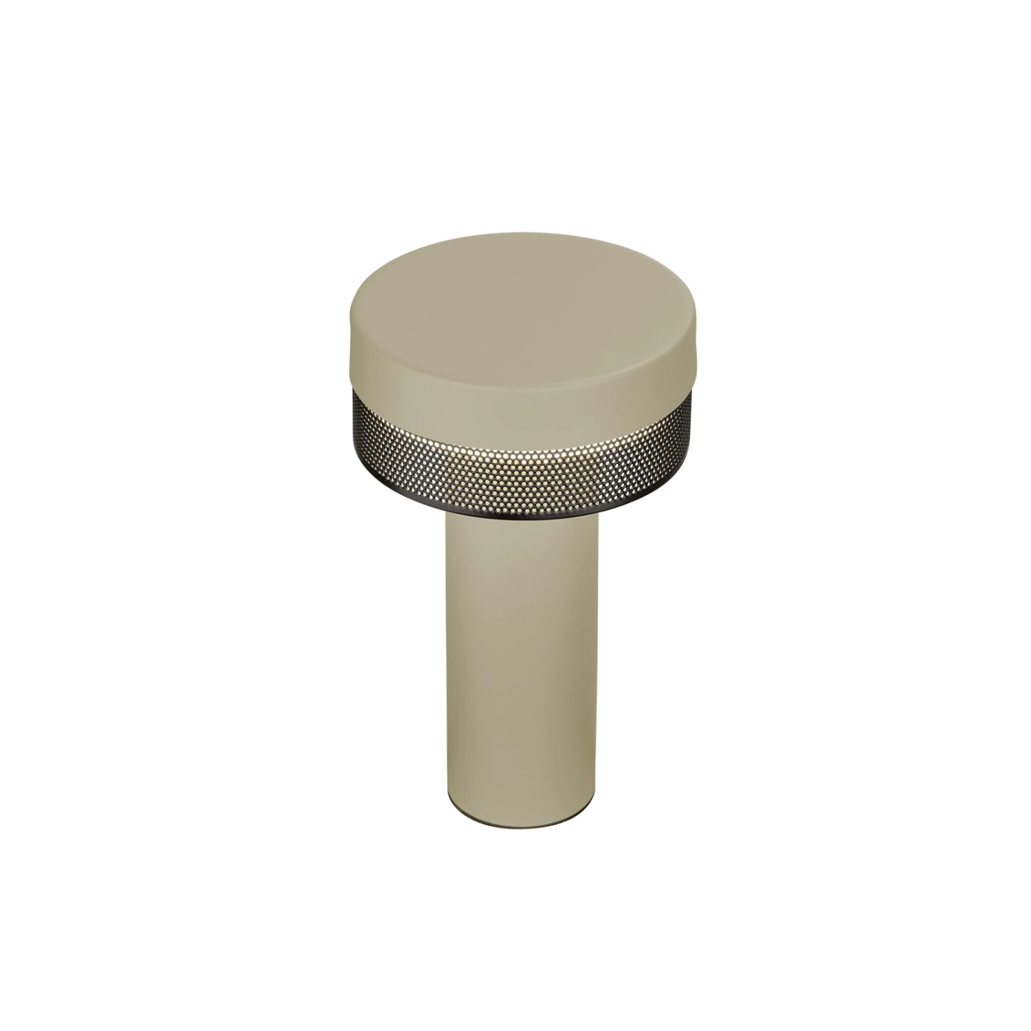 LED-Tischlampe Mesh Akku, Höhe 24cm, Sand/schwarz 2 LED-Tischlampe Mesh Akku, Höhe 24cm, Sand/schwarz – Bild 2