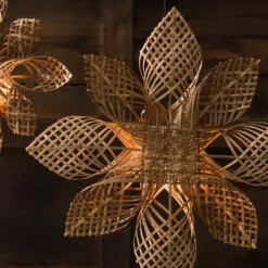 PR Home Anna Deko-Stern Aus Rattan Ø 82 Cm -Heimbeleuchtung 10020162 3