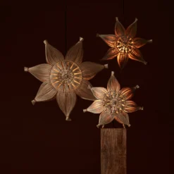 PR Home Agnes Dekostern Naturfaser Hängend Ø 58 Cm -Heimbeleuchtung 10020198 2