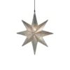 PR Home Capella Dekostern, 8-zackig Silber 50 Cm
