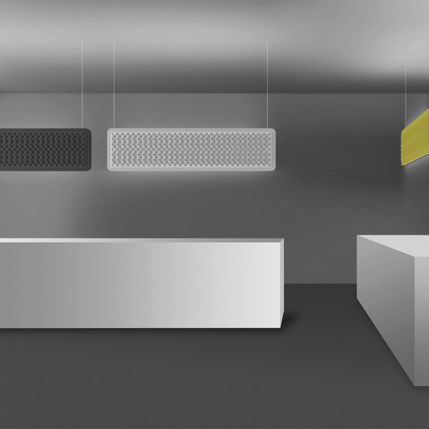 Artemide Eggboard Baffle Up/Down 80cm 4.000K Weiß 3 Artemide Eggboard Baffle Up/Down 80cm 4.000K Weiß – Bild 3