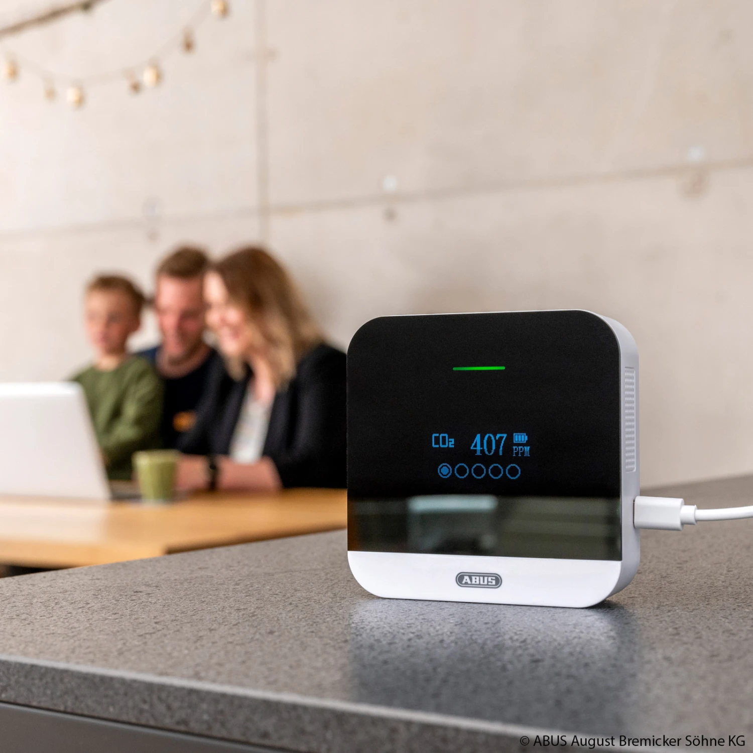 ABUS Airsecure CO2-Warnmelder 2 ABUS Airsecure CO2-Warnmelder – Bild 2