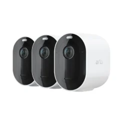 Arlo Pro 4 Sicherheitssystem Mit 3 Kameras Weiß
