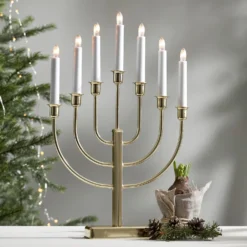 Kristina - Kerzenleuchter Messing 7-flg. 15 Kristina - Kerzenleuchter Messing 7-flg. -Heimbeleuchtung 1522578 7