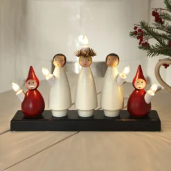 Kerzenleuchter Luciakör Mit Chormotiv, 5-flammig 10 Kerzenleuchter Luciakör Mit Chormotiv, 5-flammig -Heimbeleuchtung 1522584 2