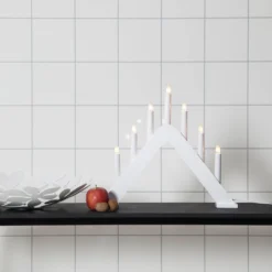 Modern Designter Kerzenleuchter Jarve Weiß 7 Modern Designter Kerzenleuchter Jarve Weiß -Heimbeleuchtung 1523302 3