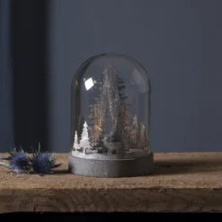 LED-Dekoleuchte Kupol Waldszene, Braun -Heimbeleuchtung 1523729 2