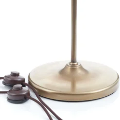 Messing-Stehleuchte Alwine Zweiflammig 15 Messing-Stehleuchte Alwine Zweiflammig -Heimbeleuchtung 1542009 7