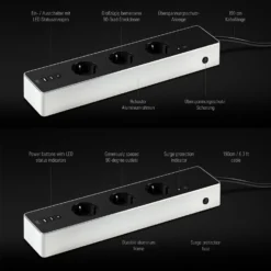 Eve Energy Smart Home Dreifach-Steckdosenleiste EU 15 Eve Energy Smart Home Dreifach-Steckdosenleiste EU -Heimbeleuchtung 2029015 7