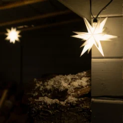 In Weiß - LED Lichterkette Mit 9 Sternen F. Außen -Heimbeleuchtung 2506127 4