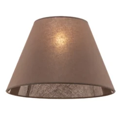 Lampenschirm Anna, Für Hängeleuchten, Erdbraun -Heimbeleuchtung 2616876 4