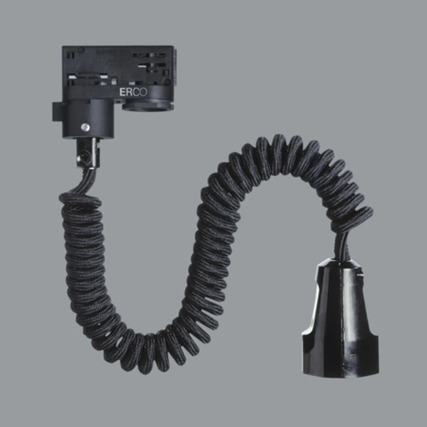 ERCO 3-Phasen-Adapter Leitung Schuko-Dose, Schwarz 1 ERCO 3-Phasen-Adapter Leitung Schuko-Dose, Schwarz