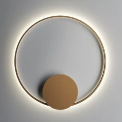 Fabbian Olympic LED-Wandlampe 3.000K Ø80cm Bronze