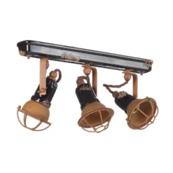 Wandlampe C1677/1 Mit Korb, Dreiflammig, Schwarz -Heimbeleuchtung 3517255 2