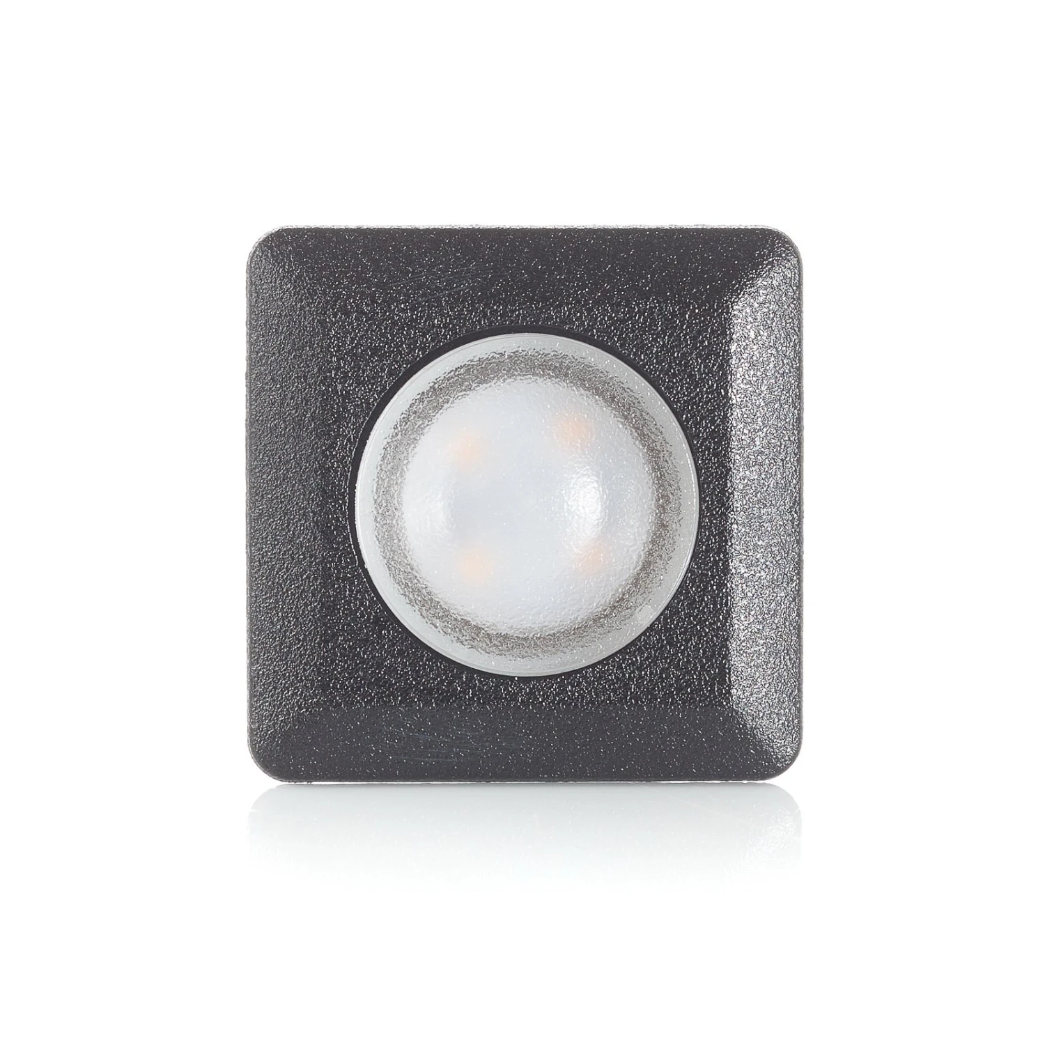 Einbauleuchte Teresa Eckig Schwarz/frosted 3.000K 4 Einbauleuchte Teresa Eckig Schwarz/frosted 3.000K – Bild 4