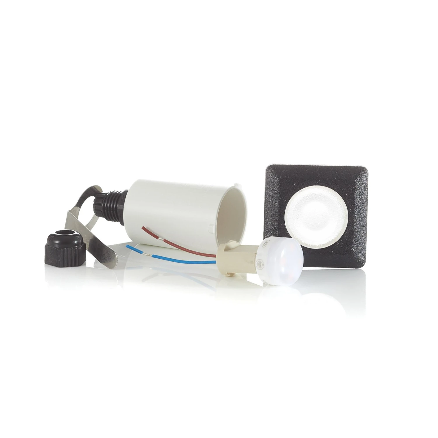 Einbauleuchte Teresa Eckig Schwarz/frosted 3.000K 5 Einbauleuchte Teresa Eckig Schwarz/frosted 3.000K – Bild 5