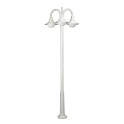 Mastleuchte 171, Dreiflammig, Weiß