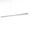 LED-Hängeleuchte Linn-L 128, Nickel