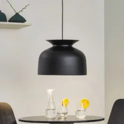 GUBI Ronde Hängeleuchte Ø 40 Cm, Schwarz