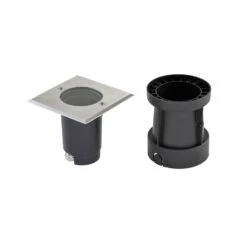 EVN Talpa Bodeneinbauleuchte GU10 Edelstahl Eckig -Heimbeleuchtung 4026015 5