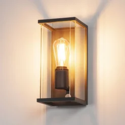 SLV Quadrulo Außenwandleuchte Mit Sensor