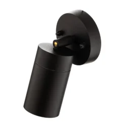 Konstsmide Außenwandleuchte New Modena, GU10-Spot, Schwarz -Heimbeleuchtung 5522098 5