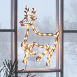 Rentier-Fenstersilhouette F. Innen M. LED 50fl -Heimbeleuchtung 5524843 2