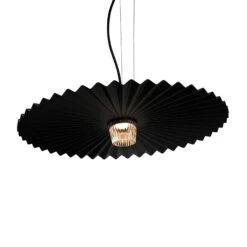 Karman Gonzaga LED-Hängeleuchte, Ø 59 Cm, Schwarz