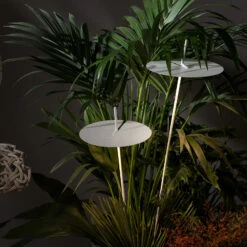 Karman Xana LED-Außenwegeleuchte Weiß Höhe 96 Cm -Heimbeleuchtung 5542281 5