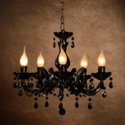 Mysteriös Wirkender Kronleuchter Arabesque, Schw.